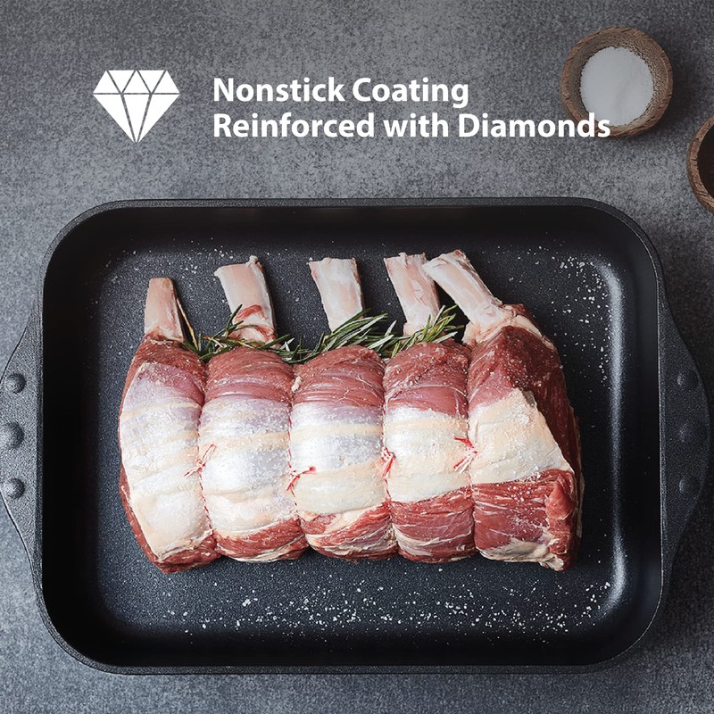 Swiss Diamond 7 Inch Frying Pan Nonstick Diamond Frying Pan,