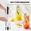 1L Portable Soda Siphon, Carbonated Water Machine Stainless Steel Sparkling