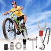 6-in-1 Bicycle Cassette Removal Tool, YDIAMEJ Multifunctional Repair Kit with