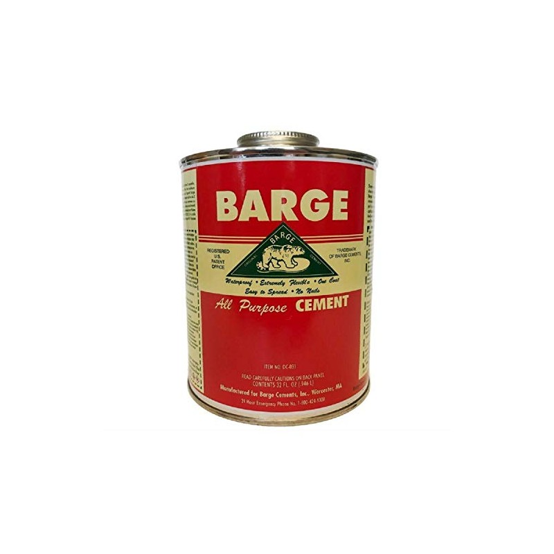 Barge All-Purpose Cement Rubber Leather Shoe Waterproof Glue 1 Qt