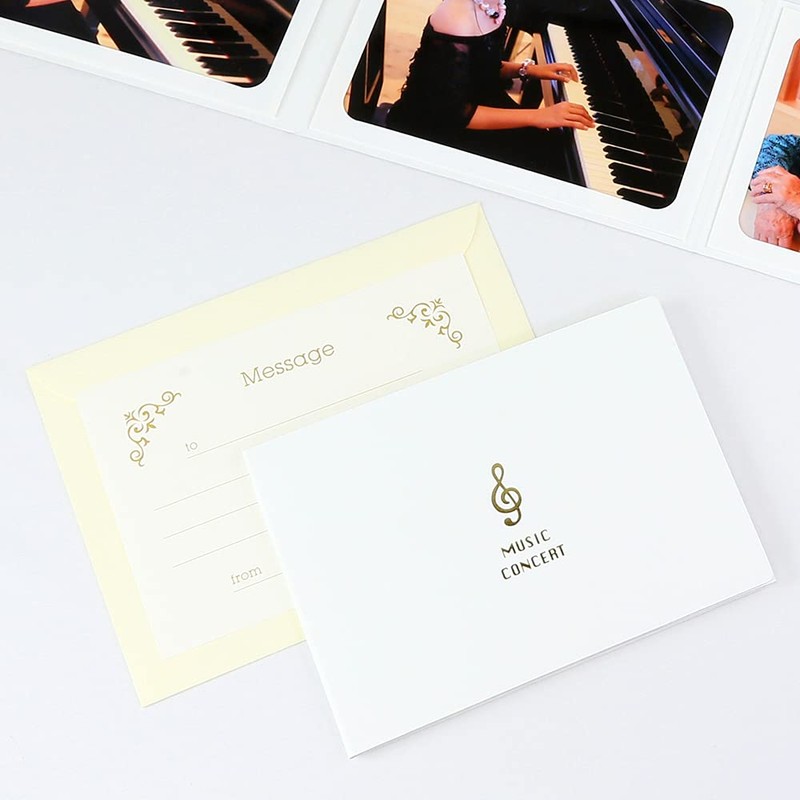 Yamadaya Stand Music Recitals Photo Mat Paper Photo Frame Pocket