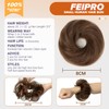 FEIPRO Messy Bun Human Hair Buns Hair Pieces for Women