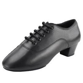Very Fine Mens Ballroom Dance Shoe Valerian Soft Lambskin Leather Bachata Salsa Latin 2" Heel 7.5 M