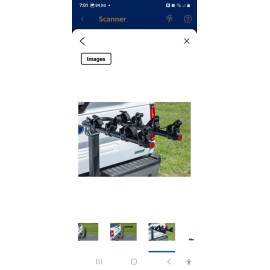 Hyper Tough Hitch Mount Folding 4 Bike  Carrier NEW