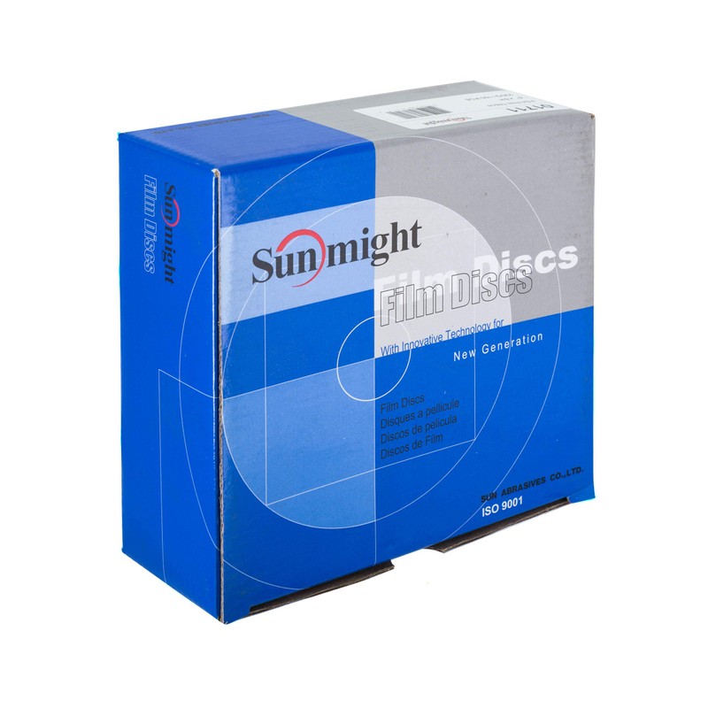 Sunmight Film 6" 220G PSA 6 Hole Disc, 01711, 100