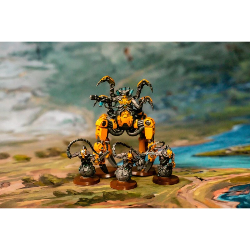 Renegade Game Studios Heroscape Revnas Rebuke Iron Lich Viscerot &