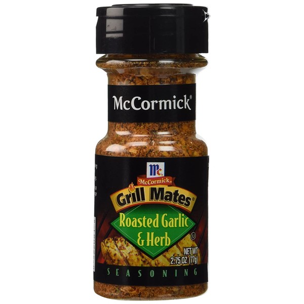 McCormick Grill Mates Roasted Garlic & Herb Seasoning, 2.75 OZ (Pack of 3)