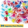 50pcs Manos Adhesivas para Niños, Caja del Tesoro Elástica Juguete