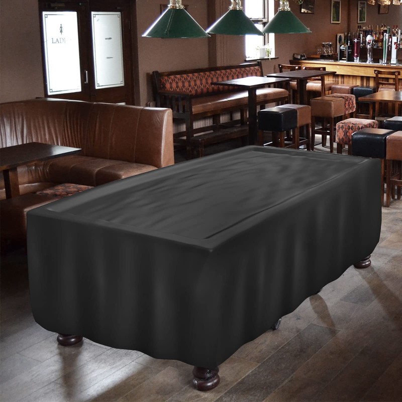 Fenghome Pool Table Cover, 7/8 ft Waterproof Billiard Table Cover