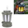 Camping Lantern Solar Powered USB Rechargeable Stepless Dimmable Retro Style