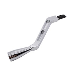 SHLPDFM 1 Set Polished Billet Aluminum Column Shifter Turn Signal Lever Tilt Lever Flasher Knob Kit Compatible with Chevy GMC Pontiac Olds Buick 1967-1994.