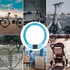 Samcos Bicycle Lock, Bicycle Cable Lock, Dial Lock, Wire Lock,