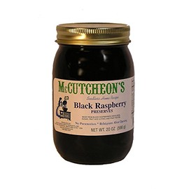 MCCUTCHEON Black Raspberry Preserve, 19 OZ