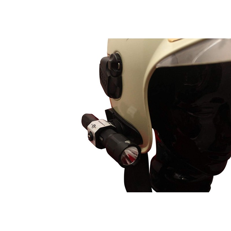 Blackjack Global Mount Firefighter Helmet Flashlight Holder (GM005)