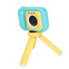 Kids Camera Blue 48MP Dual Lens 2.4inch IPS Screen 600mAh