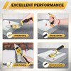 FACULX 4 PCS Masonry Hand Tool Set,For Concrete,Drywall,Tile,and Plastering