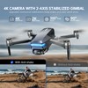 Drone with Camera 4K for Adults Beginners, Drone with GPS,