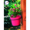 Louis Moulin Wall Mounted Hammered Flower Pot Saucer 16-18cm
