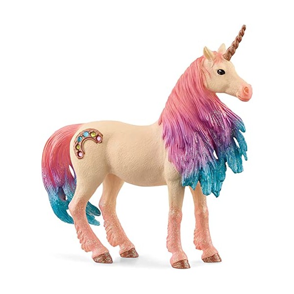 SCHLEICH 70723 Marshmallow Unicorn Mare bayala Toy Figurine for children aged 5-12 Years