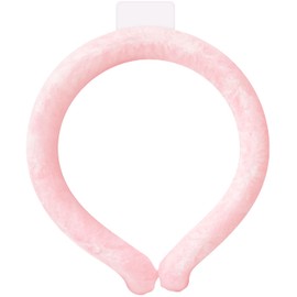 3 Popular Colors New Material Cool Ring Ice Neck Ring Ice Neck Cooler for Kids Adults Cooling Ring Cool Neck Cooling Goods (Pink)