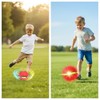 2pcs Magic Bouncing Ball 6-Lights,Transforming Flying Disc Ball, Pop-Up Rebound