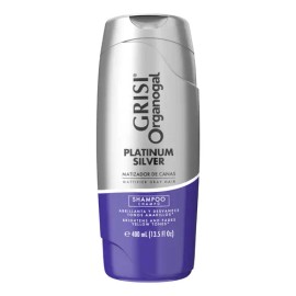 1pz Shampoo Grisi Organogal Silver Canas De 400ml                                                                                                     