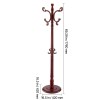 VEVOR Freestanding Coat Rack Wooden Coat Tree with Stable Large