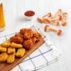 HUIANER 6pcs Artificial Chicken Leg Bone Fake Chicken Wing Bone