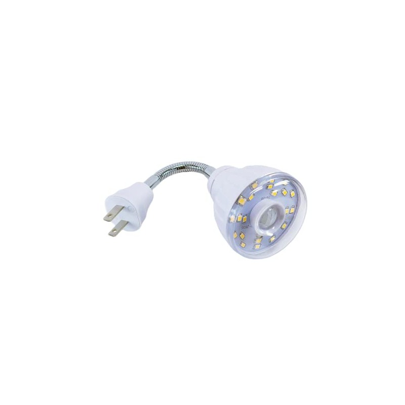 LED Motion-Activated Sensor Dusk to Dawn PIR Night Light AC
