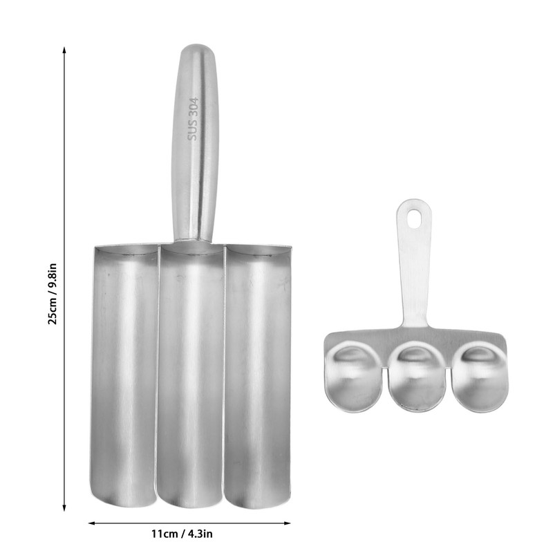 Stainless Steel Meatball Maker Multifunction Kitchen Triple Meatball Maker Meat