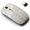 2.4G Wireless Mouse with Cute Pattern Design for All Laptops