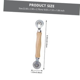 Operitacx 1Satz Gusseisen Siebwalzenwerkzeug Mit Gelagerten Einfache Bedienung Für Türgitter Reparatur Konvexen Und Konkaven Tragbar