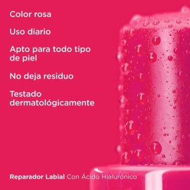 Balsamo Reparador Labial Stick Rosa Con Ácido Hialurónico 4g Isdin