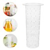 ABOOFAN Fruit Egg Insert Replacement Acrylic Cylinder Egg Insert Drink