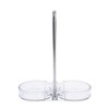 Swissmar 2 Mill Tray with Chrome Handle, Clear