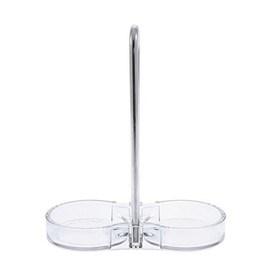 Swissmar 2 Mill Tray with Chrome Handle, Clear