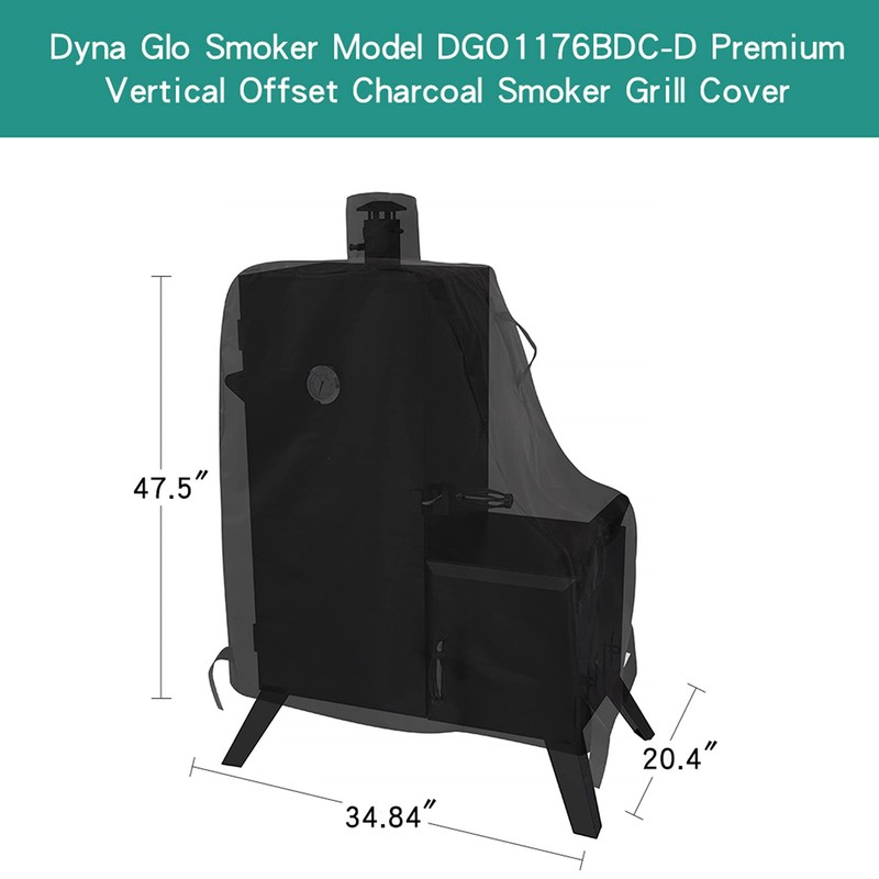Stanbroil Grill Cover for Dyna Glo Smoker Model DGO1176BDC-D Premium