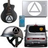 Alcoholics Anonymous AA Symbol Design #4 Vinyl Decal Sticker Car