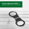 Shoke - Genuine police handcuffs - Double locking safety hinge