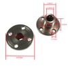 BRINGSMART 2pcs 6mm Flange Coupling Connector with Wrench Rigid Axis