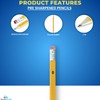 1InTheOffice Pre Sharpened Pencils #2, Pencils with Eraser, 2 HB,