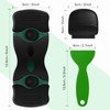 Tallew 9 Pcs Plastic Scraper Tool Sticker Plastic Razor Blade