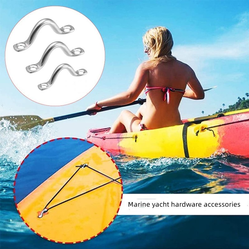 GDQLCNXB 10Pcs M8 316 Stainless Steel Bimini Boat Top PAD