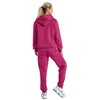 LeeHanTon Women's 2 Piece Jogger Set Zip Up Sherpa Lined
