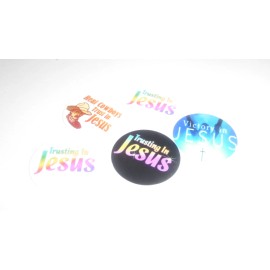 Photo Paper Pre Cut One Inch Images TRUSTING IN JESUS Free Shipping in US - 15 images