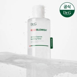 Dr.G [Dr. G] Red Blemish 10-Cica Capsule Soothing Toner 300ml / [닥터지] 레드 블레미쉬 10-시카 캡슐 수딩 토너 300ml