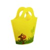 Felt Bag Felt Basket Easter Basket with Rabbit and Handle