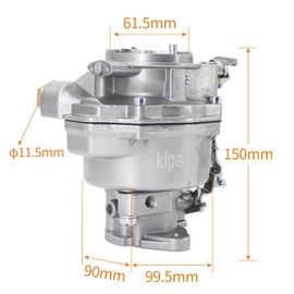 KIPA Carburetor Replace For Rochester 1 Barrel Chevy truck 230ci 250ci 6-cylinder Engines 1963-1967 7026017 manual choke with Gasket