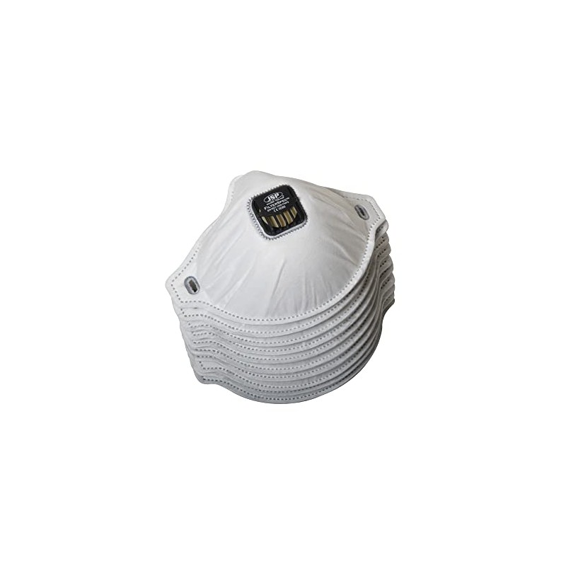 JSP Filterspec® Valved - Replacement FFP2 Filters - Blk/Clr -