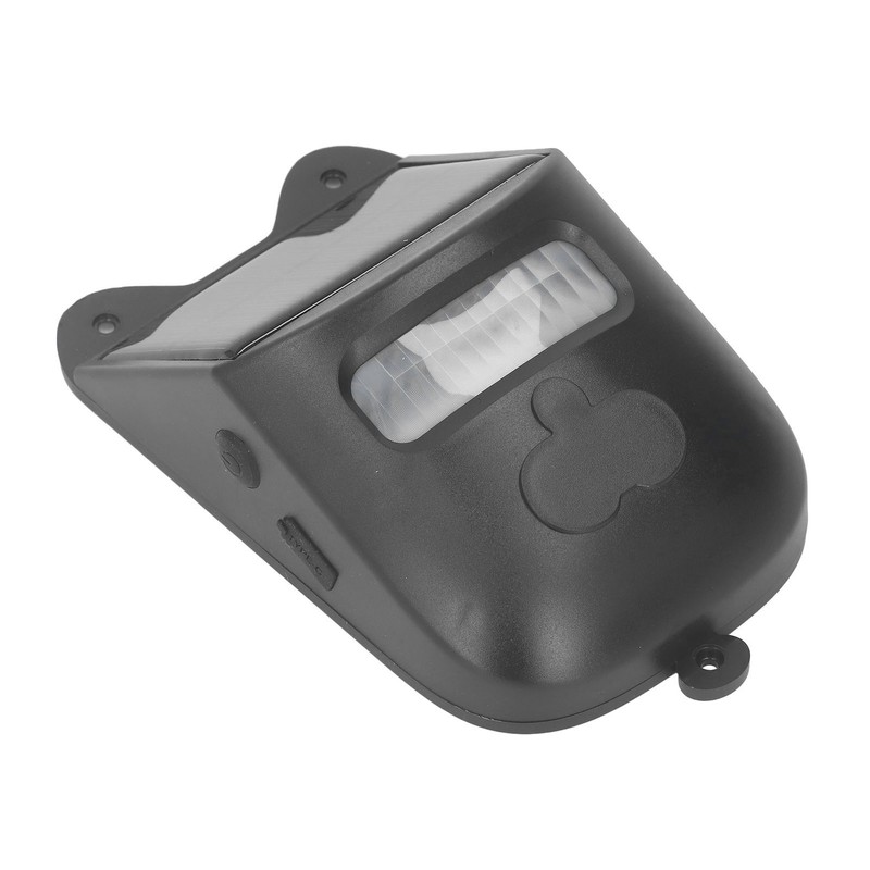 Infrared Sensor Doorbell Solar Driveway Alarm Strobe Light Outdoor Security